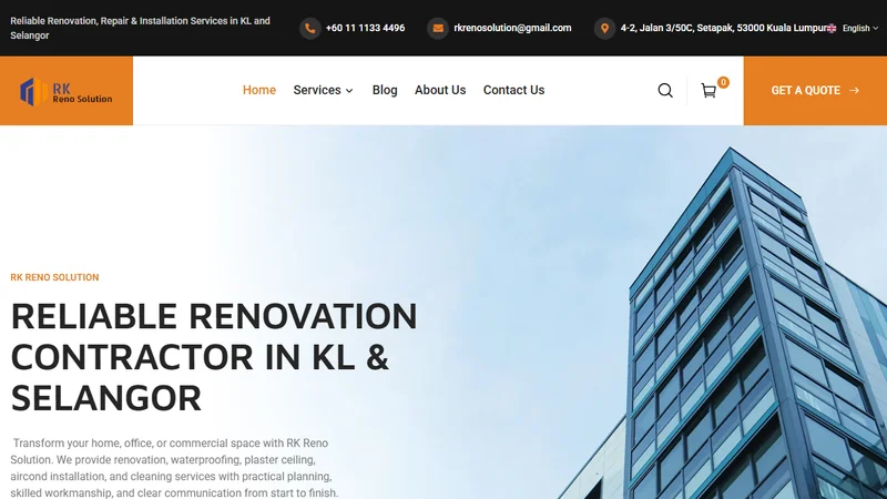 RK Reno Solutions reference visual