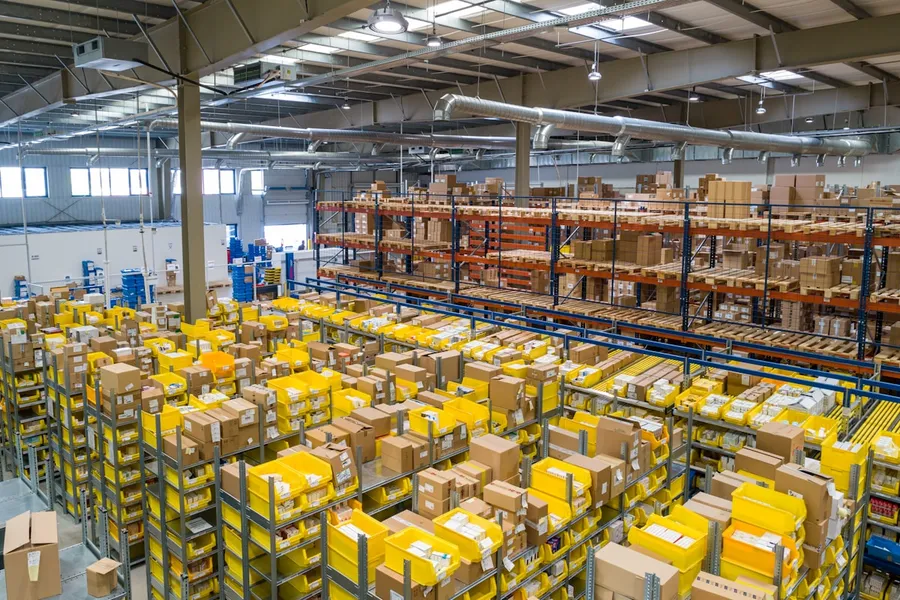 E-commerce product inventory, packaging and logistics